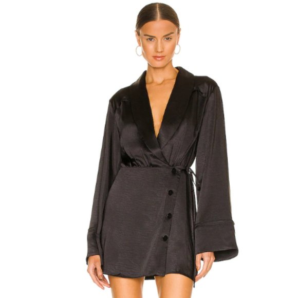 L'Academie Dresses & Skirts - L'Academie Avena Dress in Black NWT Size XL